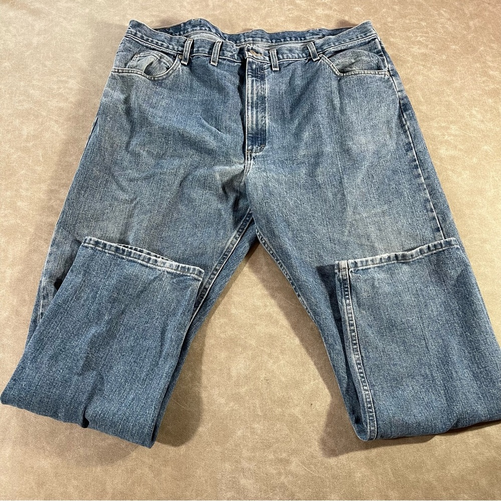 Wrangler Straight Jeans Medium Wash 44x32